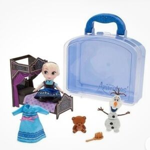 RESERVED: Disney Animator's Collection Elsa Mini Doll Play Set